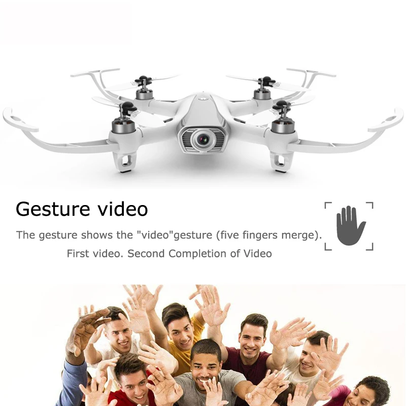 Gps Складная рукоятка FPV с камерой 1080p Радиоуправляемый Дрон Квадрокоптер RTF