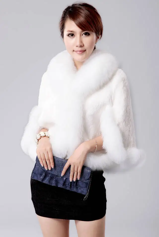 Черный/белый/цвет красного вина женские жилет из искусственного лисьего меха