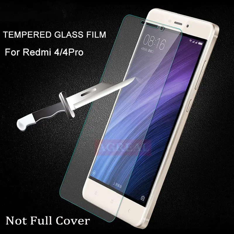 Xiaomi Redmi 4 Pro закаленное стекло Redmi 4Pro защита экрана 2.5D 9H твердость Прозрачный передний чехол Xiomi 4 Prime пленка