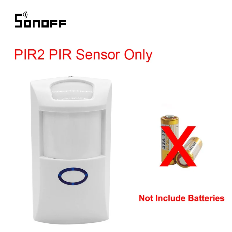 Sonoff РЧ мост 433 МГц PIR 2 Датчик/DW1 дверной и оконный датчик сигнализации Wifi беспроводной преобразователь сигнала для умного дома комплекты безопасности - Комплект: PIR2 PIR Sensor