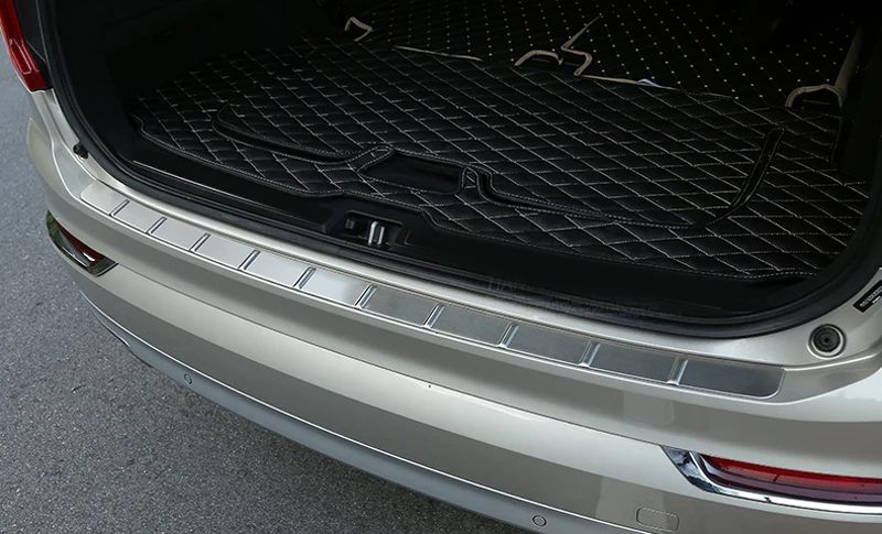 Накладка на задний бампер из нержавеющей стали для Volvo XC90 2015 2016 2017 2018 2019 1 шт.
