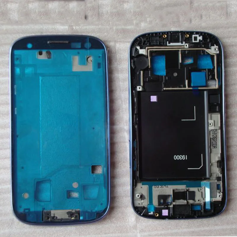 10 шт. среднего Рамки Корпус чехол на замену рамка для Samsung Galaxy S3 i9300 + передняя