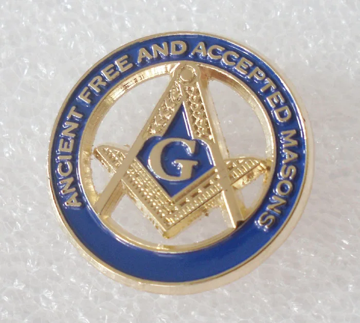 

Бесплатная доставка 10 шт 1 "Masonic Лацкан Pin S & C AF & AM