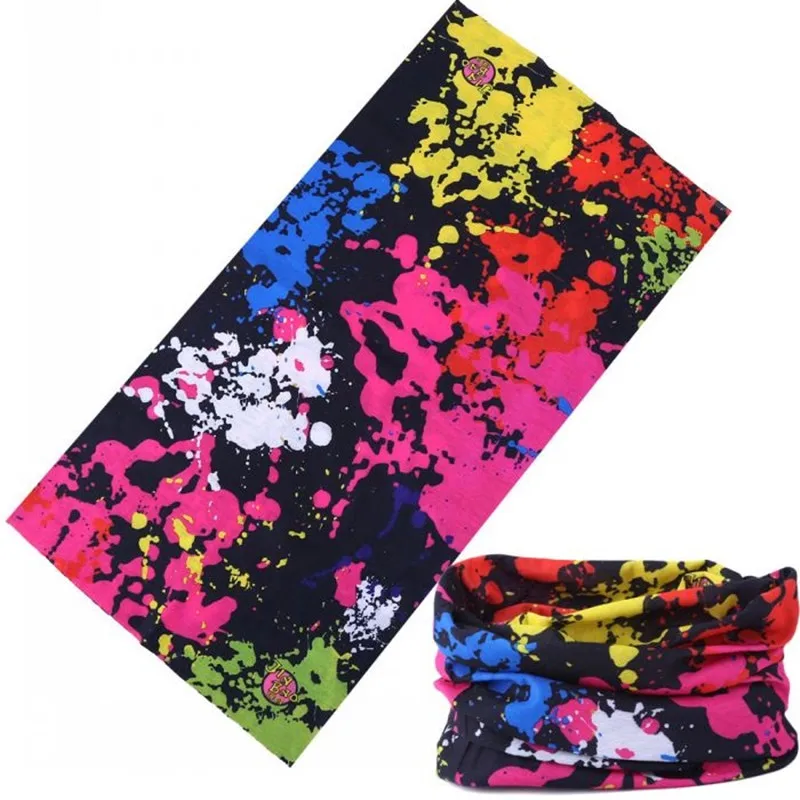 Разнообразный тюрбан для езды на мотоцикле велосипеде волшебный женский шарф