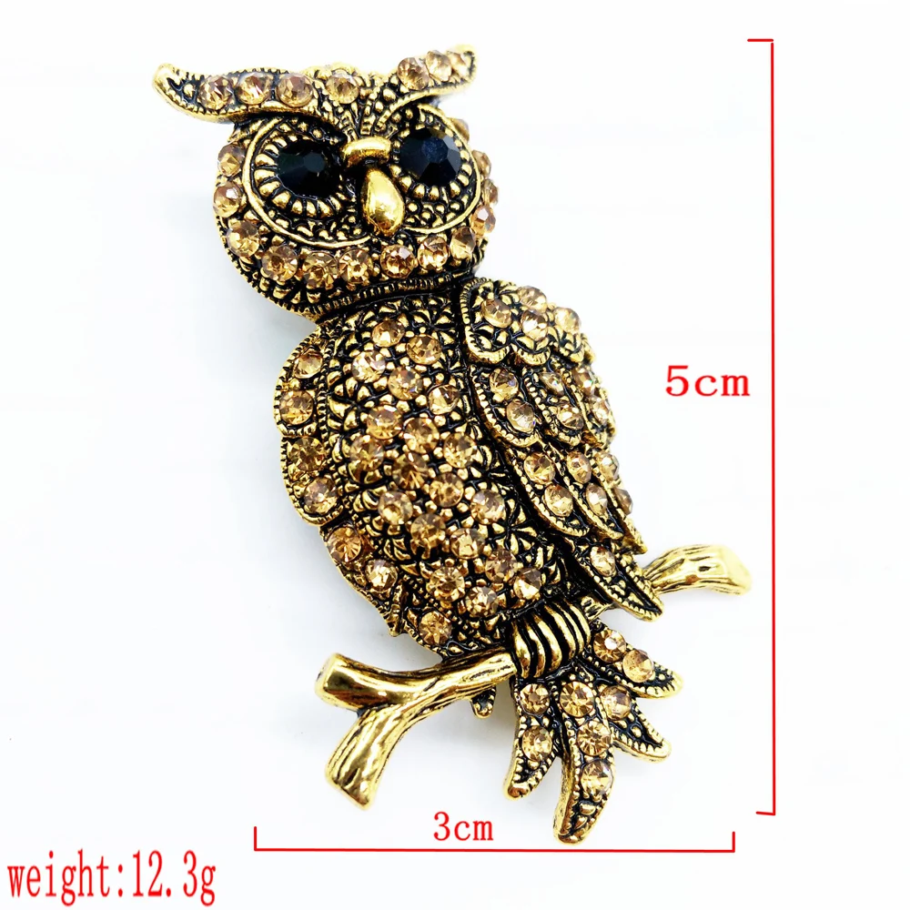 Женская Брошь-булавка в форме совы | Украшения и аксессуары