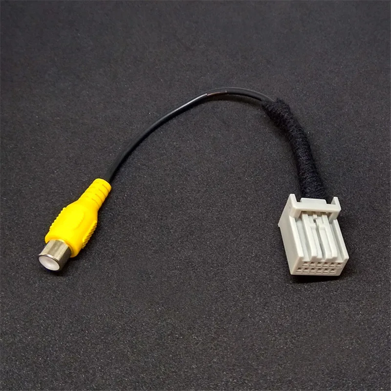 

12Pin автомобильный провод, оригинальный видео вход, адаптер RCA, кабель для парковки задним ходом для Honda Accord Inspire 10th 2017 2018 2019