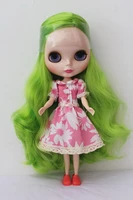 free shipping big discount rbl 172diy nude blyth doll birthday gift for girl 4colour big eyes dolls with beautiful hair cute toy