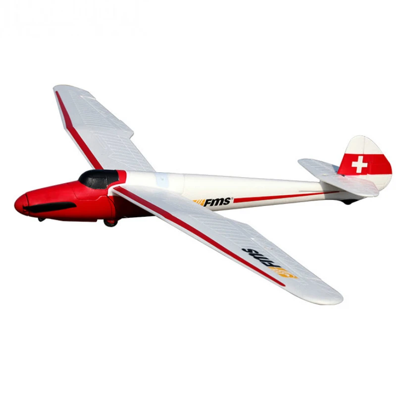 

FMS 1500mm (59.1") Moa Glider 4CH 2S PNP Durable EPO Easy Trainer RC Airplane Beginner Radio Remote Control Model Plane Aircraft