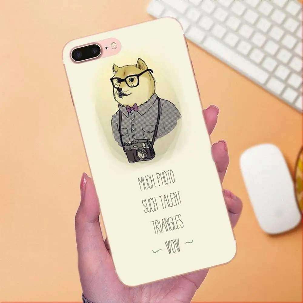 Кисти Doge Shiba Inu Diy красивые модели для Huawei P7 Honor 4C 5A 5C 5X 6 6C 6A 6X 7 7X 8 9 V8 V10 Y3II Y5II Y6II G8 Play Lite