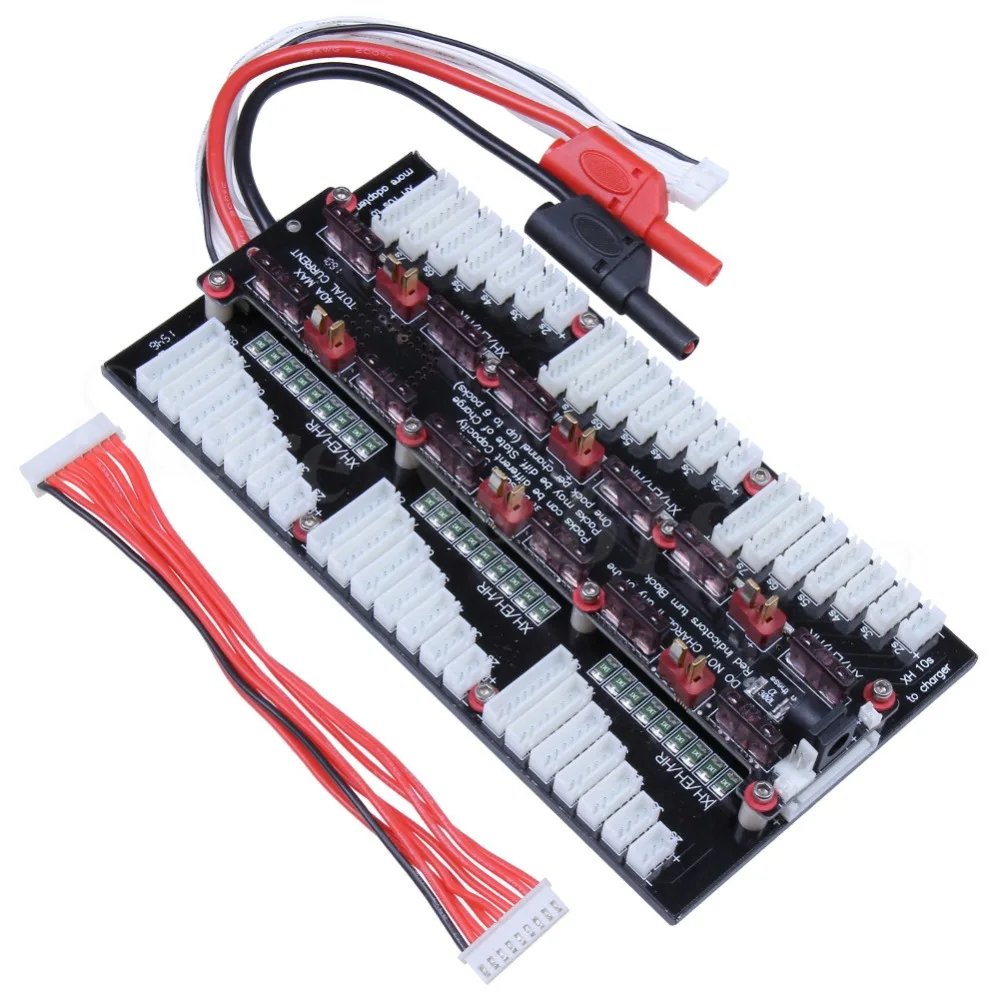XT60/T разъем Deans Lipo зарядное устройство 2-8S параллельная сбалансированная зарядная