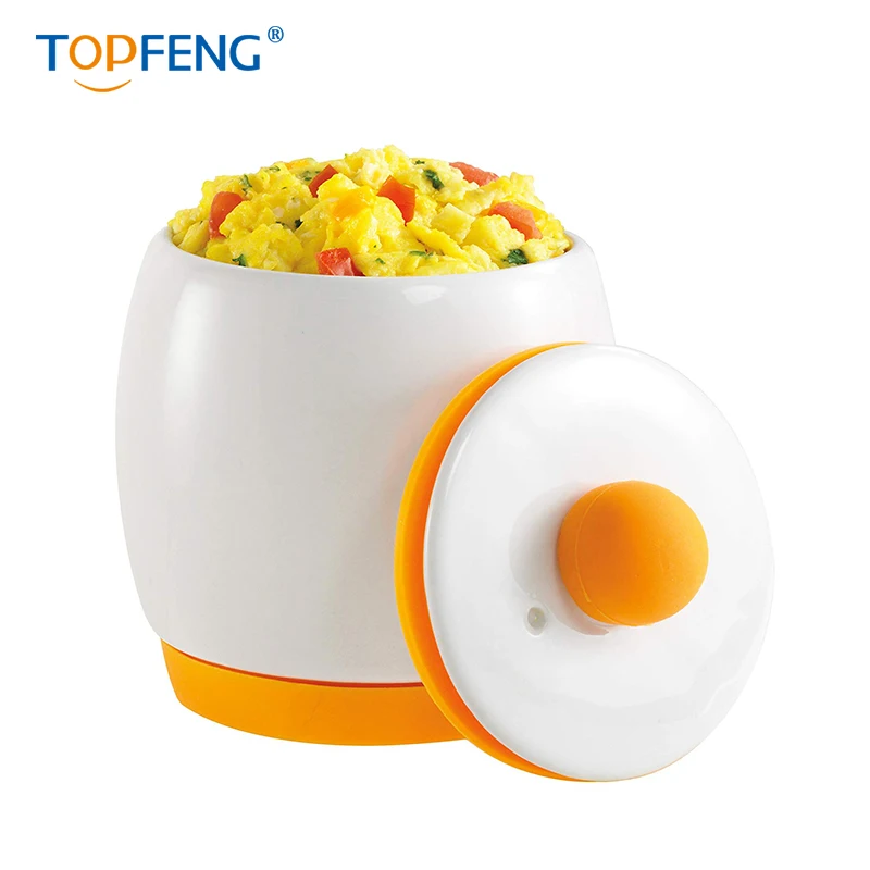 TOPFENG керамическое яйцо микро плита Яйцо Tastic микроволновка яичная и браконьерка