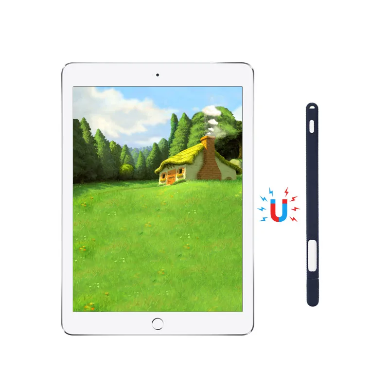 1 шт. силиконовый чехол для Apple Pencil 2-го поколения с защитным колпачком держатель