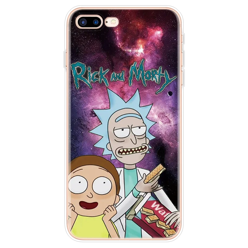 0r2rencb Чехол Rick And marty для iphone 7Plus для iphone X XS Max чехол для iphone 6S 6 7 8 Plus Мягкий чехол из ТПУ для iphone XR 11 Pro Max - Цвет: 0r2rencb