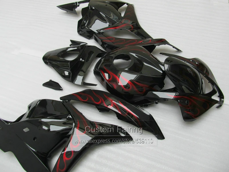 Впрыска ABS полный комплект обтекателей для HONDA CBR600RR 2009 2010 2011 2012 CBR 600 RR Красный
