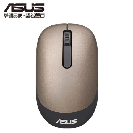 gold ASUS WT 205 черная Бесшумная Беспроводная игровая офисная мышь тонкая для ноутбука Домашний Настольный ПК подключи и играй USB - Цвет: gold