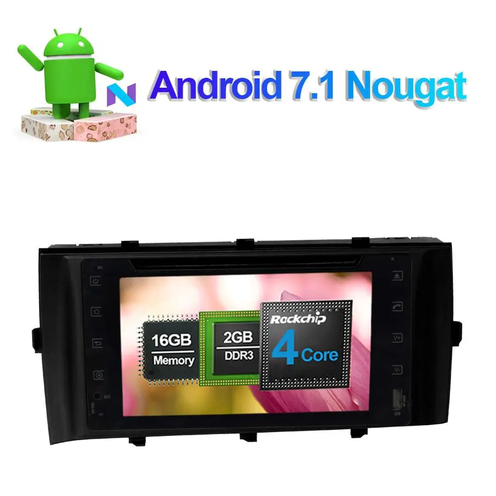 Android 9,0 Восьмиядерный автомобильный DVD мультимедийный плеер gps навигация для Toyota Prius C Левостороннее Вождение 2011-Авто Радио стерео