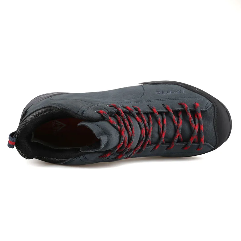 Кроссовки мужские из натуральной кожи водонепроницаемые дышащие|climbing boots|waterproof
