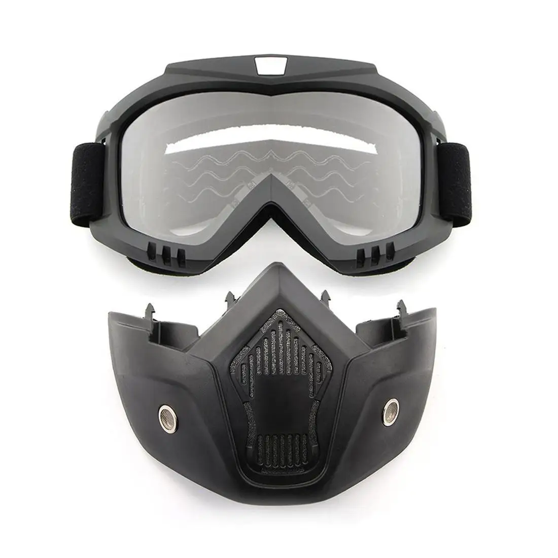 Съемная мотоциклетный шлем очки защищающие от УФ излучения щит ветрозащитный