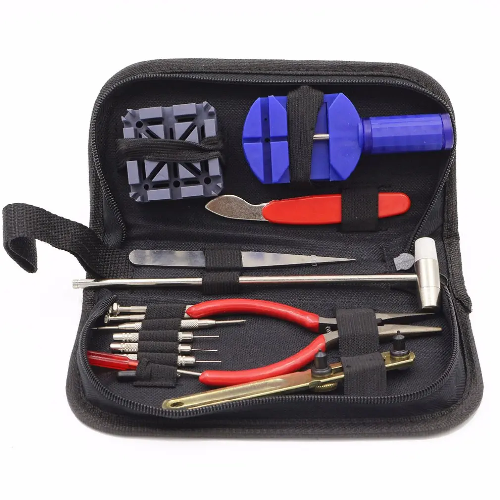 16pcs/set Watch Tool for Watches Battery Accessories Repair Watchmaker Kit Pin Remover Set Case Opener | Инструменты