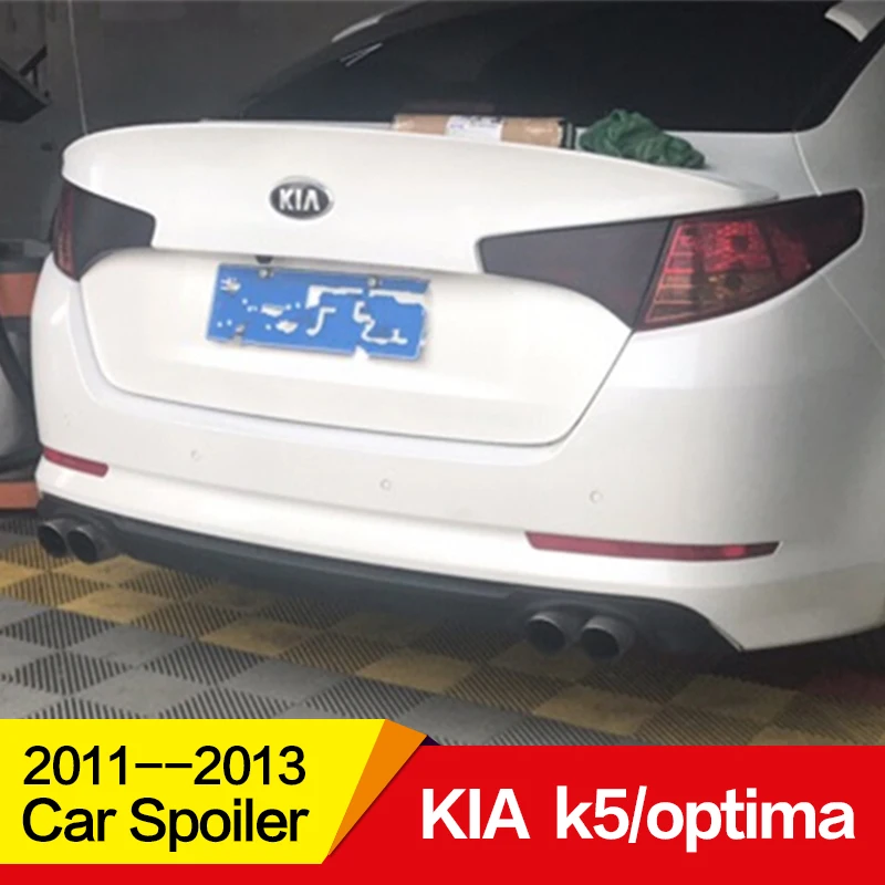 Используется для KIA k5/спойлер OPTIMA 2011 2012 2013 год FRP материал заднее крыло v стиль большой спойлер, аксессуары