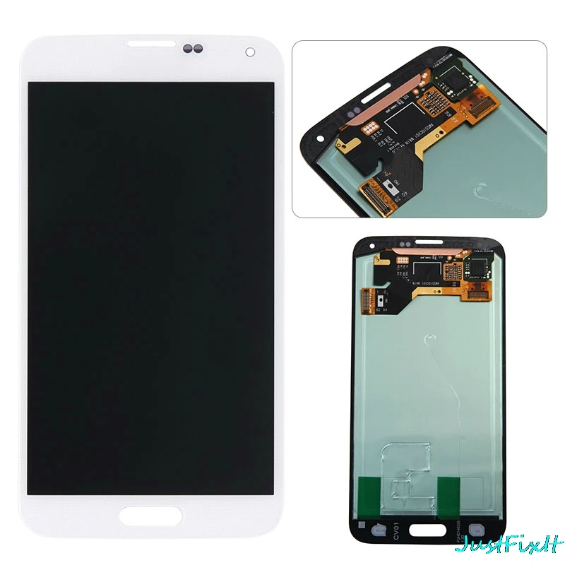 original super amoled for samsung galaxy s5 g900f g900h lcd display touch screen digitizer assembly with adhesive free global shipping