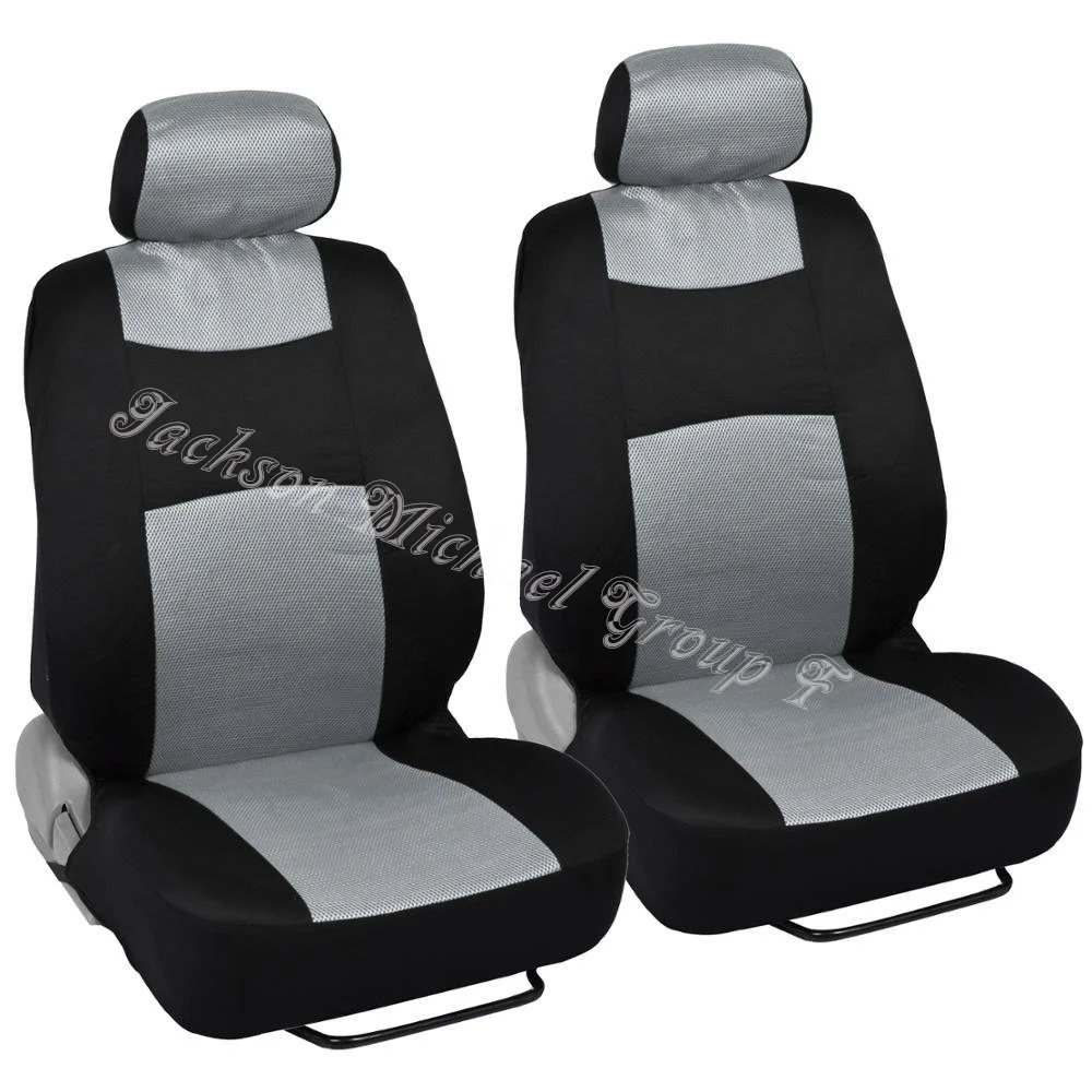 2 front seat covers Универсальный чехол для автомобильного сиденья для Renault Koleos megane Scenic широта nuolaguna wind Lang пейзаж Captur Fluence автомобиль - Название цвета: 2 front seat covers