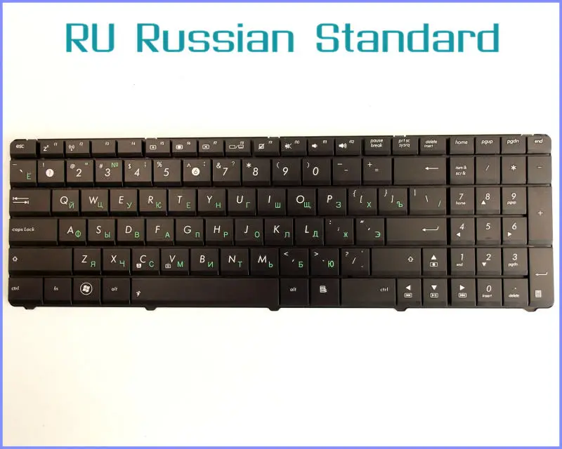 Клавиатура для ноутбука ASUS X53U-VX053D K73SV K73TK A53U-ES21 A53U-ES01A Русская версия | Компьютеры и