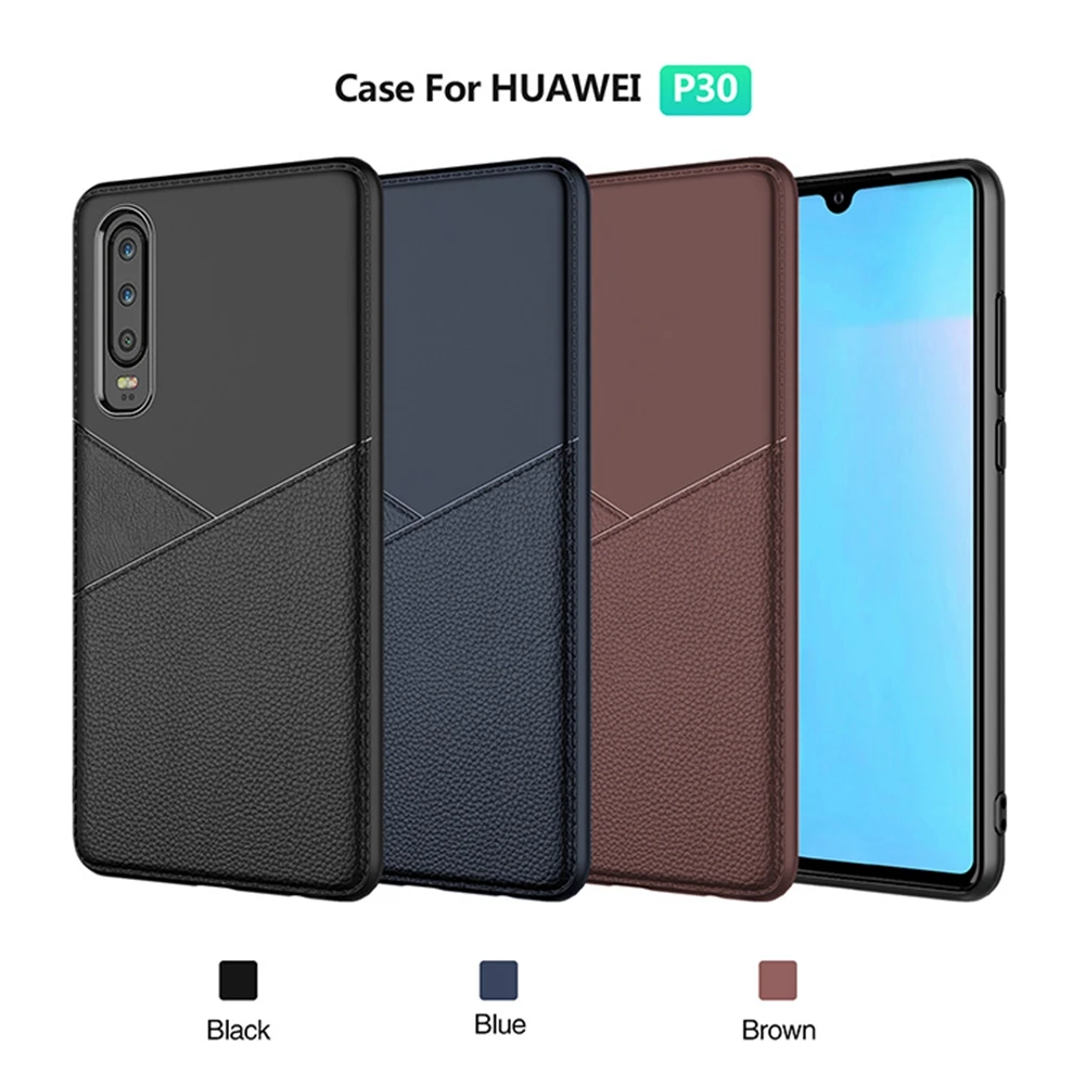Phone Case For Huawei Y9 2019 Silicone Soft Leather Cover P30 Pro Lite Y6 Y7 Original Fashion |