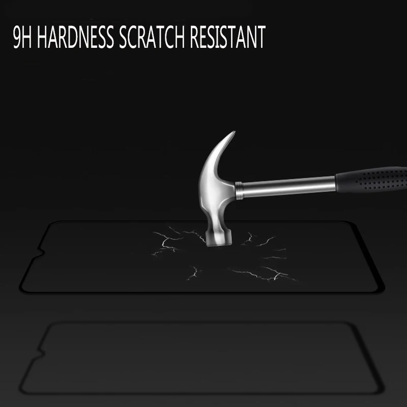 3D полный Клей закаленное стекло для htc desire 19 PLus полное покрытие экрана Защитная