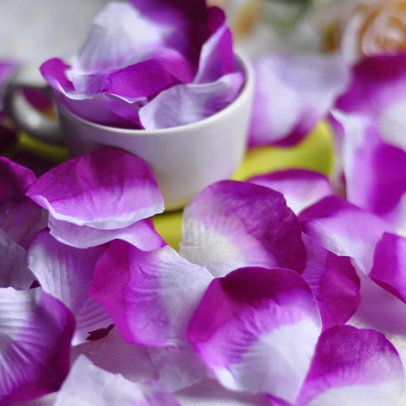 Bloemblaadjes Matrimonio Petalos De Rosa Boda 100 лепестки для свадьбы Свадебные украшения Flores|rose petal