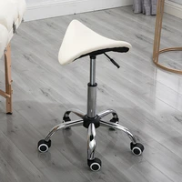 simple design salon chair beauty technician stool liftable adjustment saddle chairs swivel beauty salon makeup chair