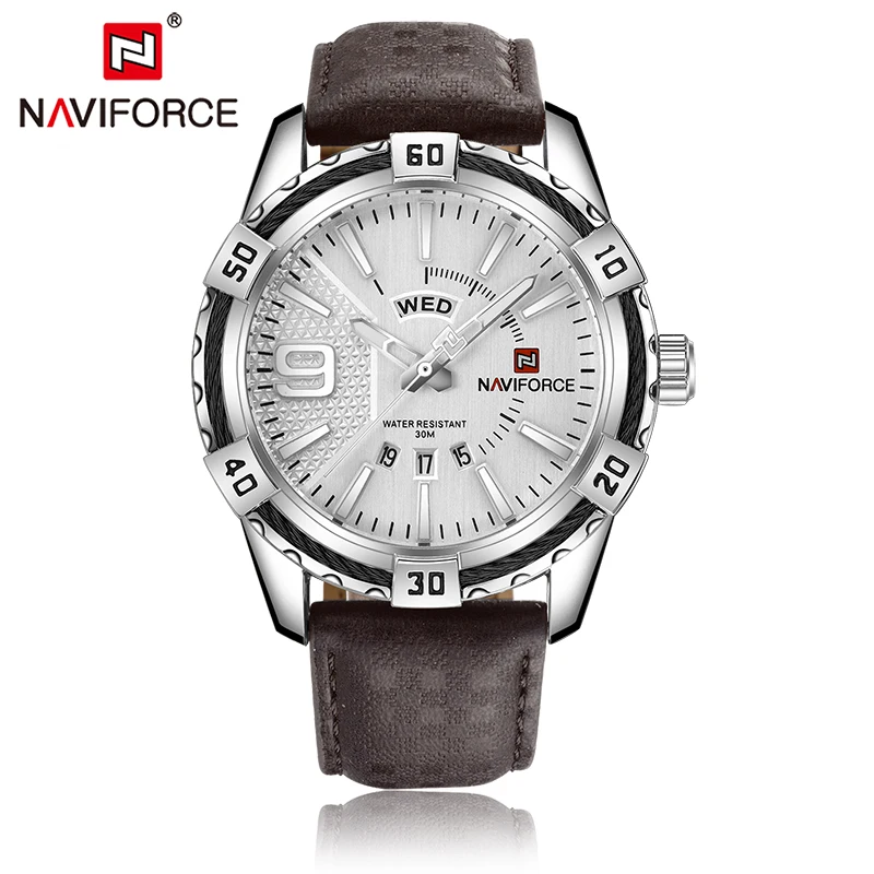 Новые мужские часы NAVIFORCE, модные кварцевые наручные часы, мужские военные водонепроницаемые спортивные часы, мужские часы с датой, Relogio Masculino