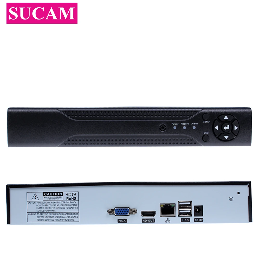 SUCAM Full HD 4 канала 8 канальный безопасности автономный видеонаблюдения NVR 1080 P 4CH 8CH