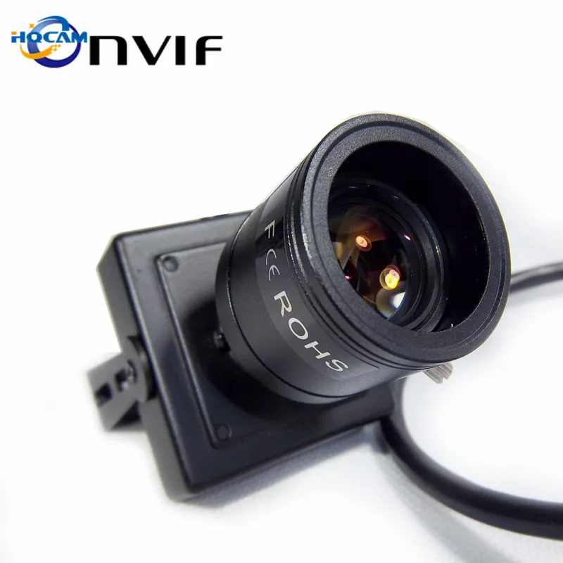 HQCAM 720P ONVIF 2,0 25 кадров в секунду, безопасность, крытая мини ip-камера видеонаблюдения, мини-камера 9-22 мм, ручной зум-объектив, камера наблюдения 1/" H62 CMOS
