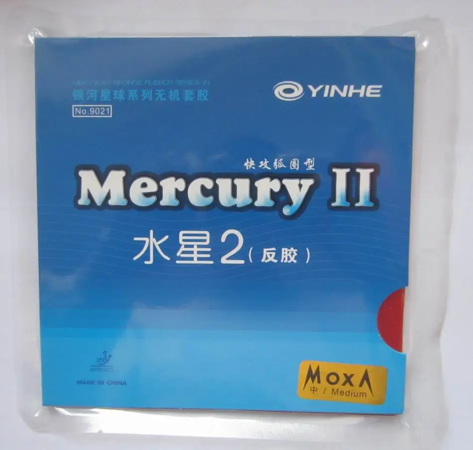 Оригинальная резиновая ракетка для настольного тенниса yinhe Mercury 2 9021 ракетки пинг