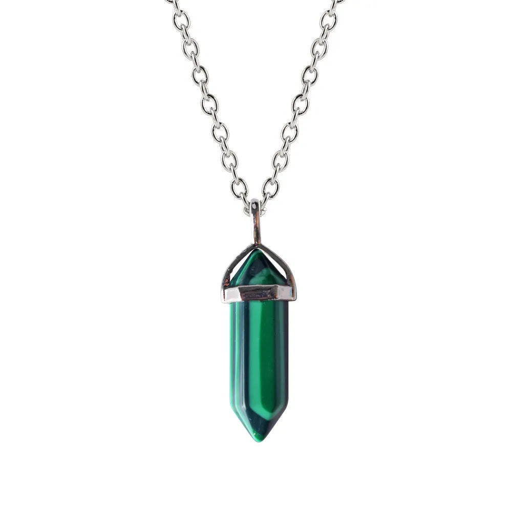 Винтажное ожерелье с кулоном из кварца и кристаллов для женщин howlite, ожерелье из лазурита с тигровым глазом, модное ювелирное изделие, бижутерия