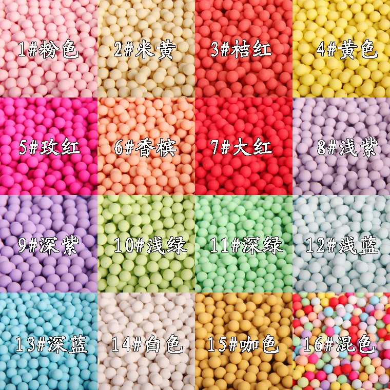 20 шт./лот полимерная глина миниатюрные яркие сахарные конфеты 4 мм ~ 5 кабошон для