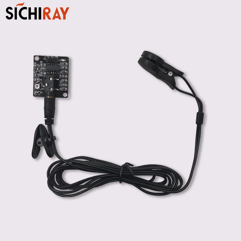 Датчик сердечного ритма, ушной зажим, комплект Arduino, устройство для обнаружения пульса и сердечного ритма, выходной цифровой сигнал