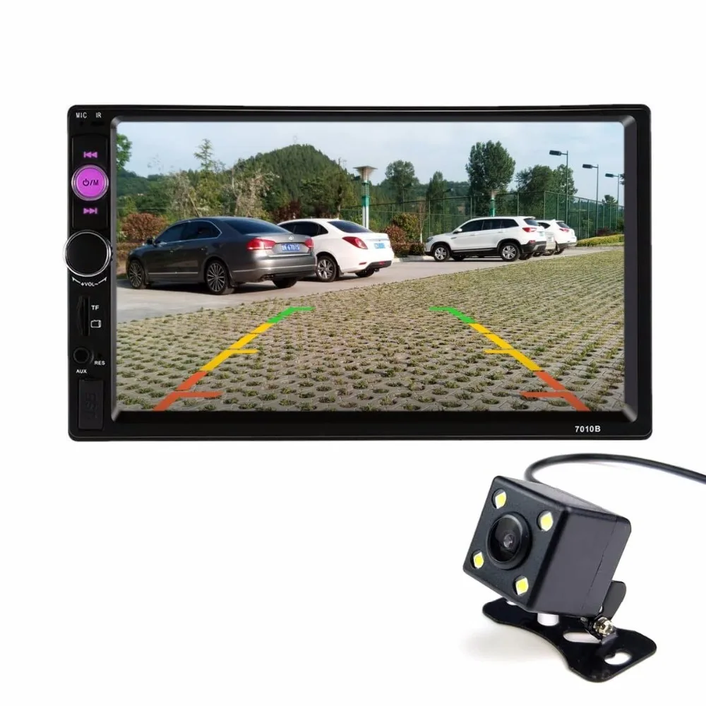 Универсальное автомобильное радио 2 Din Bluetooth GPS навигация 7 &quotHD Автомобильный MP5