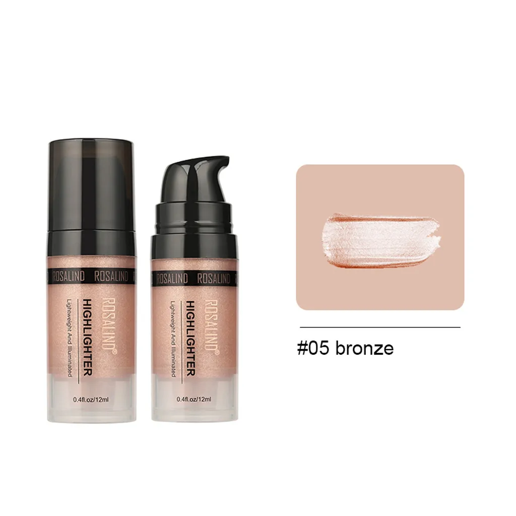 ROSALIND Hot Sale 5-Color Concealer 12ml Highlighter Oil Control Liquid Face Makeup Fashion Professional 2019 Apr11 | Красота и