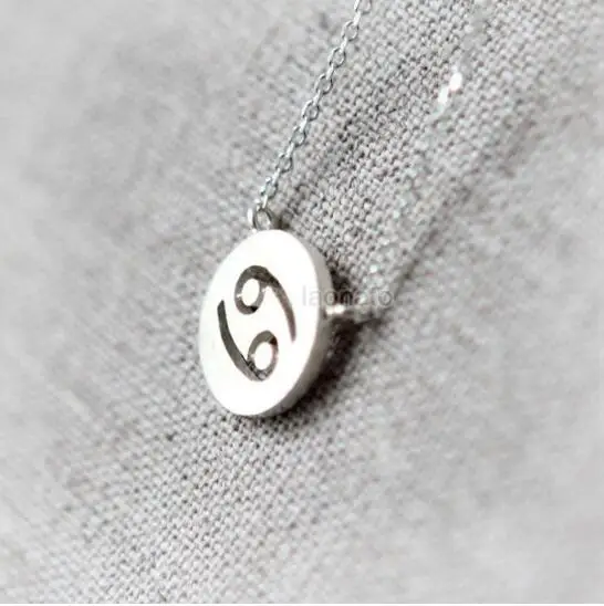 12 шт./Лот подвеска с маргаритками ожерелье знаки Зодиака Ожерелья С созвездиями