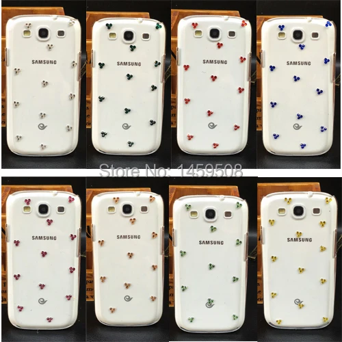 1 # ручной стразами кристалл на Sangsung галактики note4 примечание 4 N9100 телефон чехол