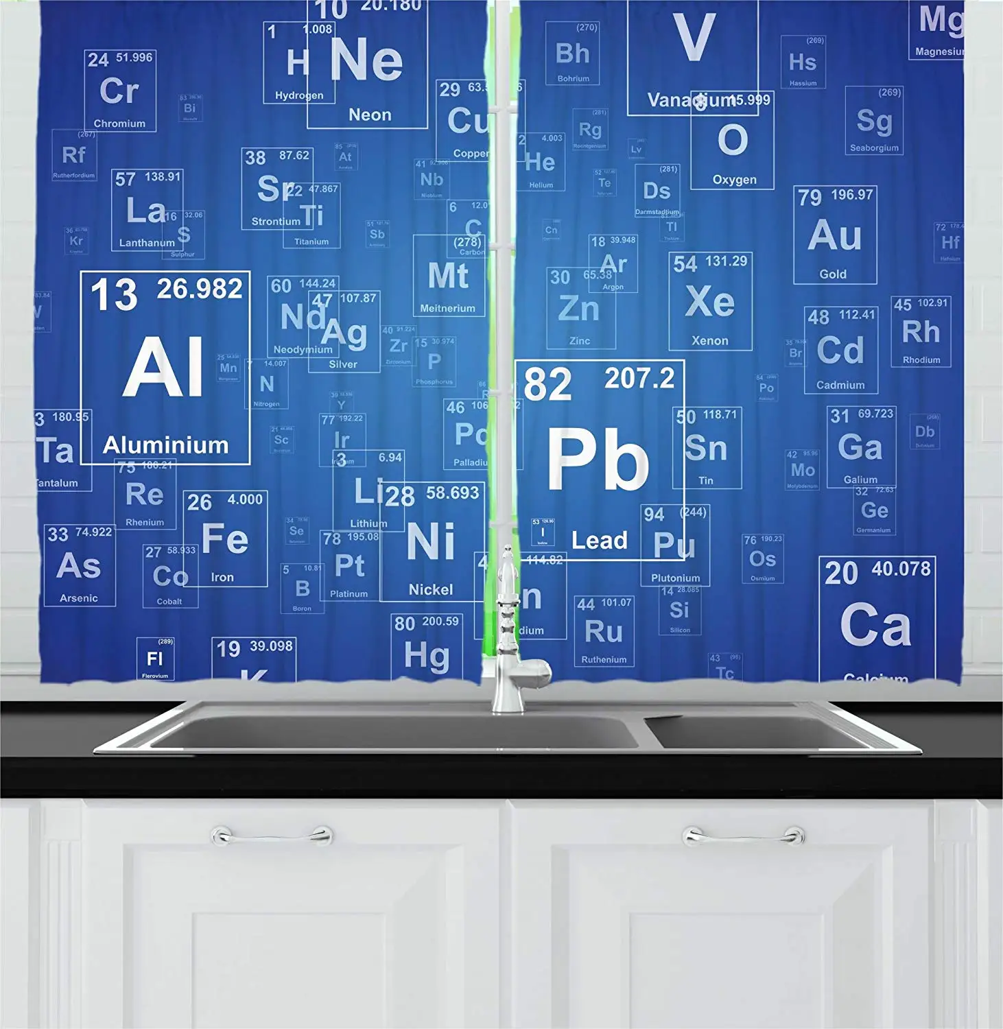 Science Chemistry Tv Show Вдохновленный рисунком с периодическим элементом стола