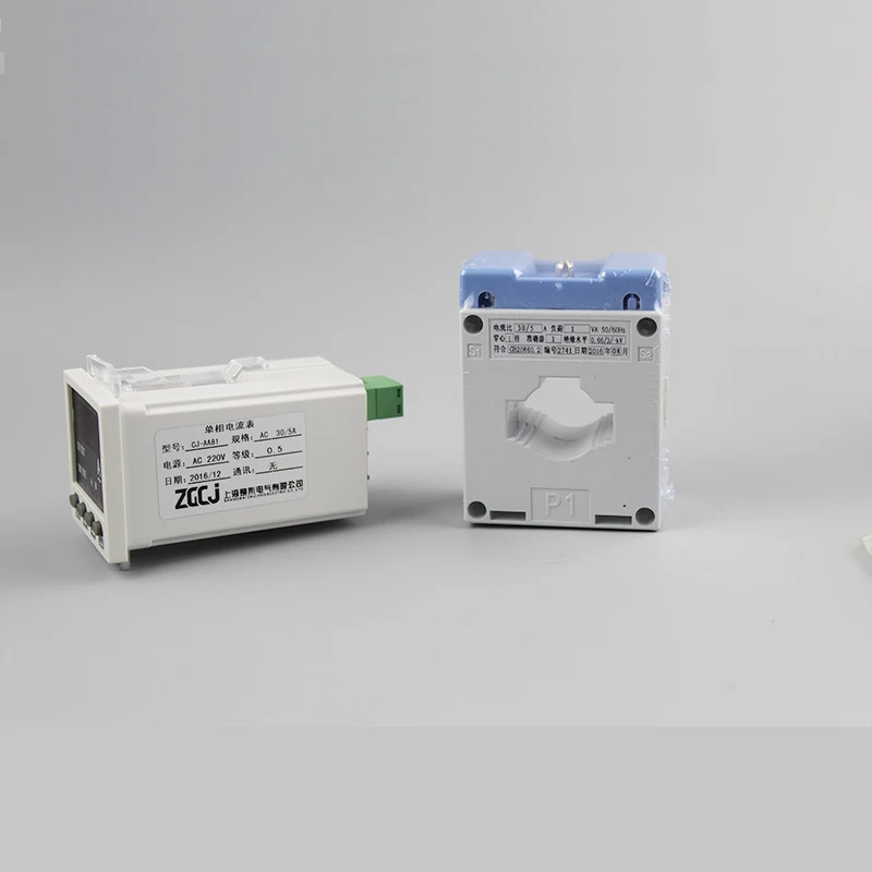 Цифровой измеритель панели переменного тока со светодиодным дисплеем 0.|digital ampere