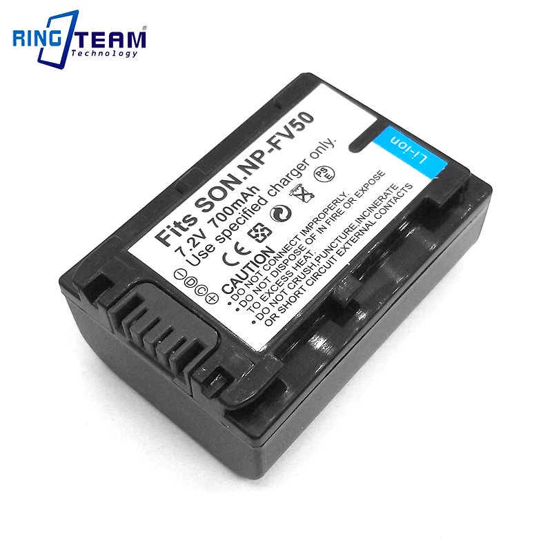 Аккумуляторная батарея FV40 FV30 NPFV50 для камер Sony DCR PJ5 PJ5E SR15 SR15E SR20 SR21 SR68 SR78 SR88 SX15 SX20 |