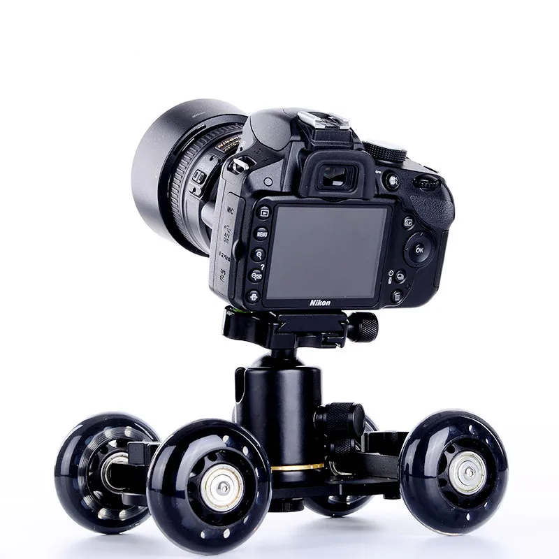 Стабилизатор направляющей для видеокамеры DSLR Dolly Skater Настольный мобильный