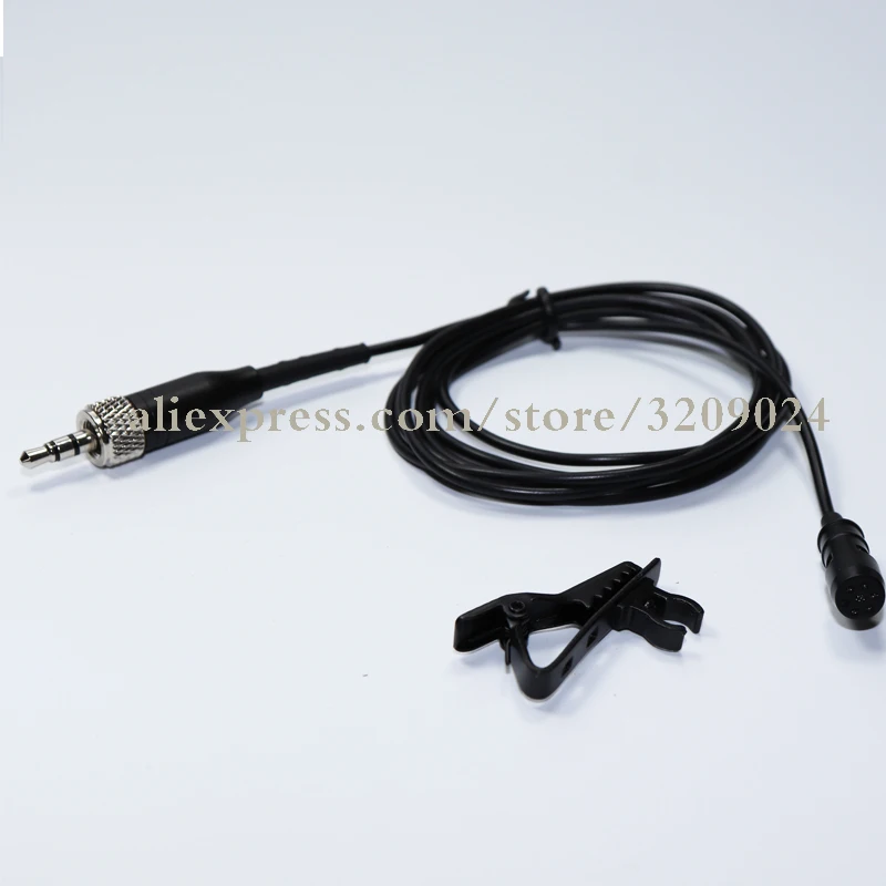 Беспроводной петличный микрофон с зажимом для Sennheiser G1 G2 G3 EW100 EW300 EW500 SK100 SK300 SK500 EK100
