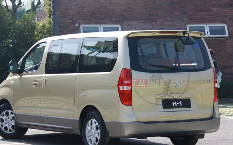 Используется для hyundai H1 спойлер со светом высокого качества ABS материал цвет