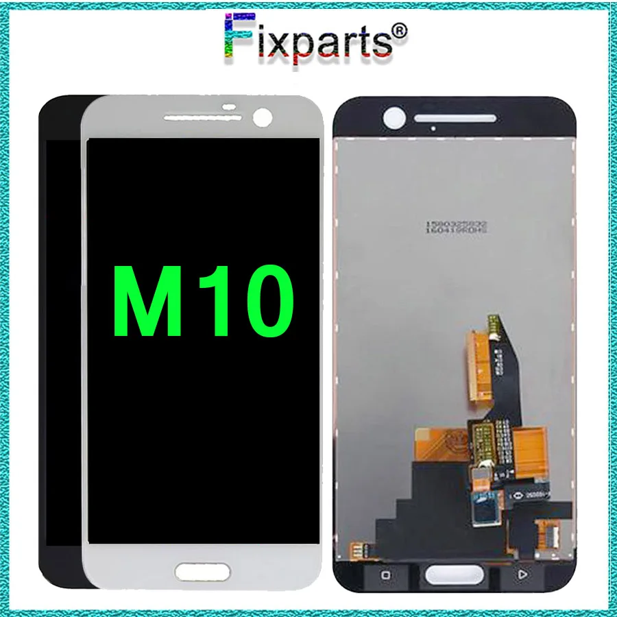 

NEW 5.2" For HTC M10 LCD Display Touch Screen Digitizer Assembly Replacement Parts 2560*1440 For HTC M10 LCD