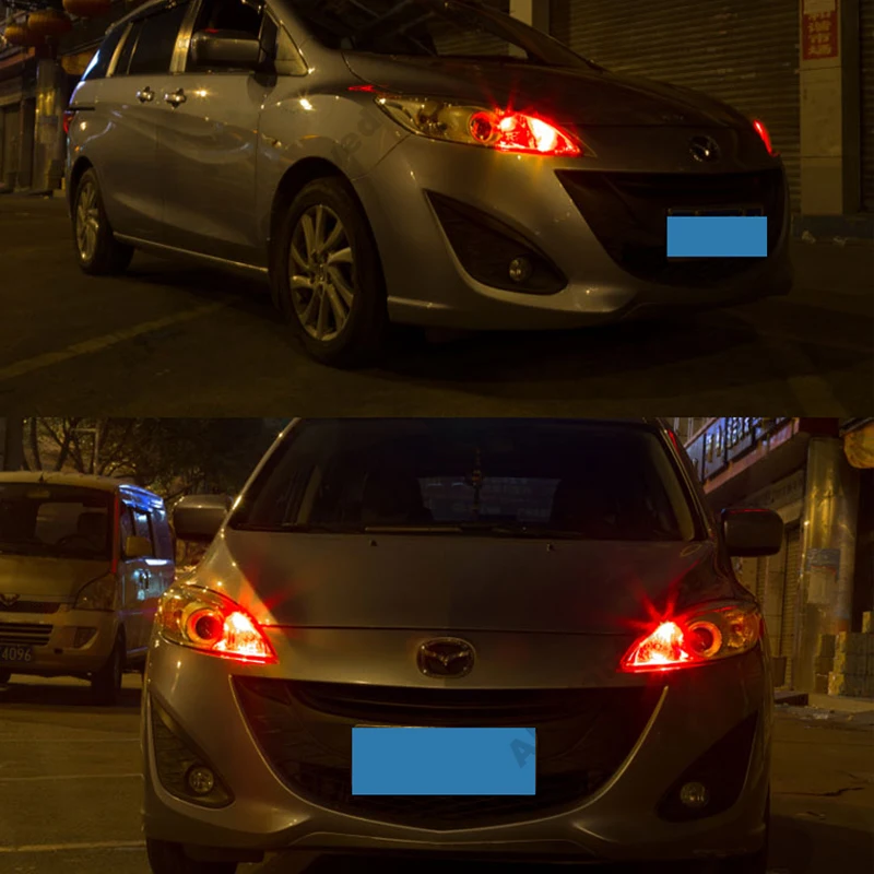 2 X T10 LED W5W красный CANBUS ОШИБОК автомобилей привело 10smd 5630 Автомобили 10 Клин